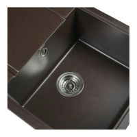 Мойка для кухни из искусственного камня WISENT Кофе 770x500x210 (БЕЛАРУСЬ) MW780-27/WGER013