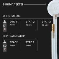 Очиститель камер сгорания и клапанов AXIOM 2K, пенный A9608
