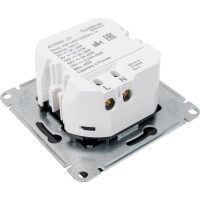 Розетка USB Systeme Electric ATLASDESIGN тип-C 65W высокоскор.заряд. QC, PD, механизм, КАРБОН ATN001027
