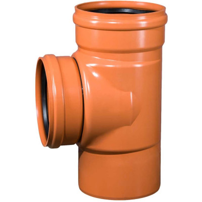 Тройник наружной канализации Ostendorf 87 градусов, 400х400 226400
