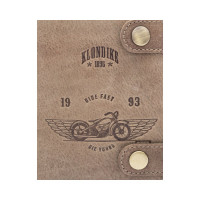 Бумажник Klondike Tim Bike, коричневый, 10,5x12,5x2,5 см KD1027-02