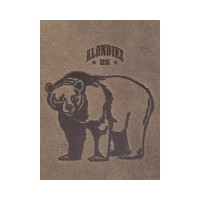 Бумажник Klondike Wayne Bear, коричневый, 10,5x12,5 см KD1019-02