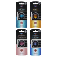 Ароматизатор на дефлектор NEW GALAXY Автопарфюм,  L`mperatrice, Cool water, Light blue, Million 794-588