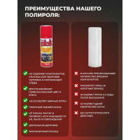 Полироль салона PLAK 200 мл аэрозоль Клубника 5101