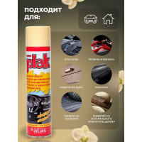 Полироль салона PLAK 400 мл аэрозоль Ваниль 5123