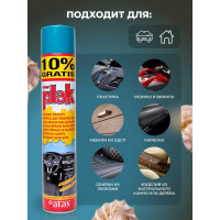 Полироль салона PLAK 750 мл аэрозоль Морской 1415
