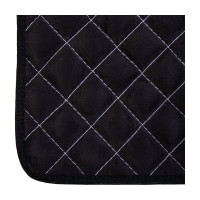 Подушка с завязками на стул SKYWAY 38x35 см, алькантара, черная S10302003