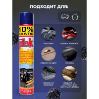 Полироль салона PLAK Frutti Rossi 750 мл аэрозоль 1411