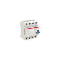 Выключатель дифференциального тока ABB 4 модуля F204 A-63/0,3 2CSF204101R3630