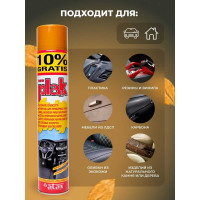 Полироль салона PLAK Табак 750 мл аэрозоль 1410