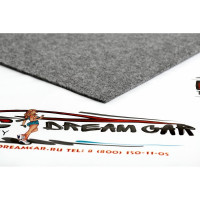 Самоклеящийся карпет Dreamcar серебристый, 0.49x1 м DC-000-0179022