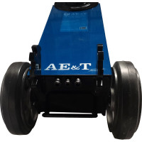 Пневмогидравлический подкатной профессиональный домкрат AE&T 80/40 т, складной HJ-80/40F