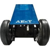 Пневмогидравлический подкатной профессиональный домкрат AE&T 80/40 т HJ-80/40