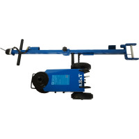 Пневмогидравлический подкатной профессиональный домкрат AE&T 50/25 т, складной HJ-50/25F