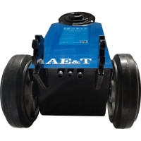 Пневмогидравлический подкатной профессиональный домкрат AE&T 40/20 т, складной HJ-40/20F