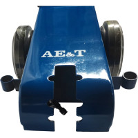 Пневмогидравлический подкатной профессиональный домкрат AE&T 100/50 т HJ-100/50