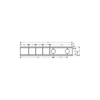 Термостатический смеситель для душа HANSGROHE 15381000 RainSelect  00000071028