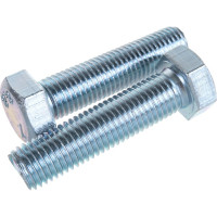 Болт с шестигранной головкой Метизный двор 20x80 DIN 933, 25 шт. 4607159065667
