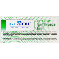 Антифриз GT OIL Polarcool G11 зеленый, 3 кг 4665300010232