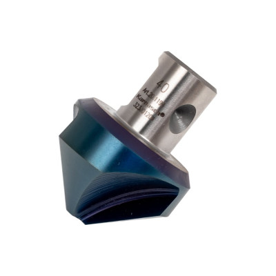 Зенковка HSS-XE с покрытием Blue-Tec (90 градусов; 40 мм; Weldon 19) Karnasch 20.1195-040