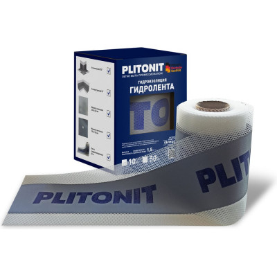 Гидроизоляционная лента PLITONIT ГидроЛента 10 м 13022 Н001739