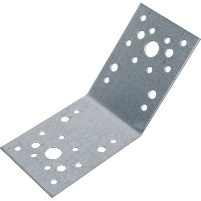 Крепежный уголок под 135 Стройметиз kus 90x90x65 мм, цинк, этикетка 4570049