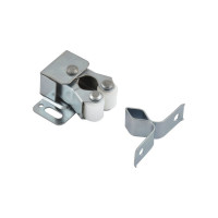 Роликовая защелка НОРА-М №2 24мм хром 9486