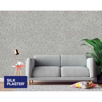 Жидкие обои Absolute Серый 1.3 кг Silkplaster A421
