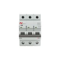 Автоматический выключатель EKF AV-10, 3P, 40A, 10kA, AVERES mcb10-3-40B-av