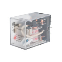 Промежуточное реле DEKraft ПР-102, 5 А, 230 В, ac ПР-102 23883DEK