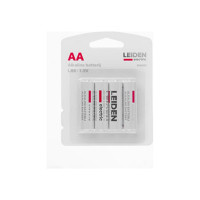 Батарейка LEIDEN ELECTRIC AA 1,5 V алкалиновая 4 штуки 808001