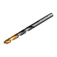 Сверло по металлу Golden Tip 4.2 мм, HSS-Tin, 10 шт, DIN 338 Denzel 717210