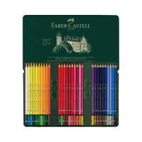 Художественные акварельные карандаши Faber-Castell albrecht dürer, 60 цветов, металлическая коробка 117560