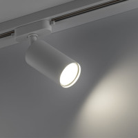 Трековый поворотный светильник RITTER Artline цилиндр 55x100mm GU10 230В алюминий белый 59875 0