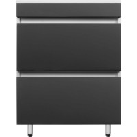 Напольная тумба Toppus Velvet 60 под умывальник quadro, графит матовый 9711.017