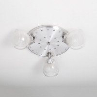 Люстра Citilux Самба с поворотными плафонами Алюминий Хром CL158132