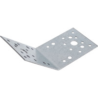 Крепежный уголок под 135 Стройметиз kus 90x90x65 мм, цинк, этикетка 4570049