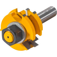 Фреза для изготовления вагонки 45.4x23.8 мм, хвостовик 12 мм Энкор 10619