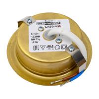 Светильник Светкомплект Ск 50-4м мебельный sg 220v 4000к сатин-золото СК50-4МSG