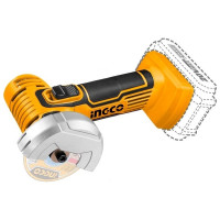 Аккумуляторная угловая шлифовальная машина INGCO INDUSTRIAL 76 мм, Li-Ion, 20 В CAGLI7601