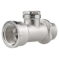 Тройник сантехнический под манометр MPF 1/2" х 1/4" х 1/2" резьбовой внутренняя-внутренняя-наружная резьба ИС.071608