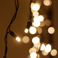 Светодиодная гирлянда Ardecoled ARD-EDGE-CLASSIC-2400x600-BLACK-88LED-MILK-STD Warm, 034107