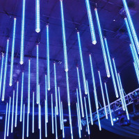 Светодиодная гирлянда Ardecoled ARD-ICEFALL-CLASSIC-D12-500-5PCS-CLEAR-72LED-LIVE BLUE Ardecol 026047