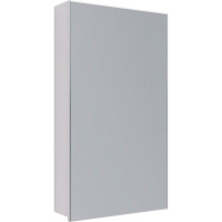 Шкаф зеркальный Lemark UNIVERSAL 45x80 см 1 дверный, петли слева, цвет корпуса: Белый глянец LM45ZS-U