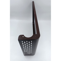 Металлический экран радиаторный ВИЕНТО 3 секционный, коричневый, серия ЛЮКС 3МЭРкор-люкс