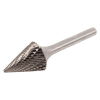 Борфреза твердосплавная коническая с двойной насечкой (20х25 мм; хвостовик 6 мм) ПНЕВМО-ТРЕЙД M2025-M06