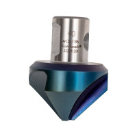 Зенковка HSS-XE с покрытием Blue-Tec (90 градусов; 40 мм; Weldon 19) Karnasch 20.1195-040