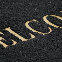 Коврик SUNSTEP Spongy Welcome 40х60 см, черный 38-433