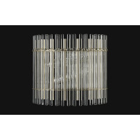 Настенный светильник Crystal lux AURELIO AP2 GOLD+CHROME/TRANSPARENT