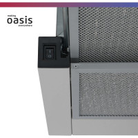 Телескопическая кухонная вытяжка OASIS VT-60S
